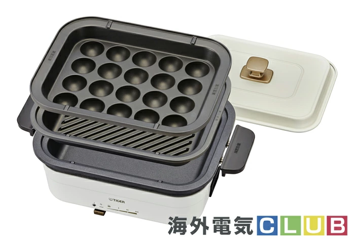たこ焼き機＋ホットプレート兼用タイプ