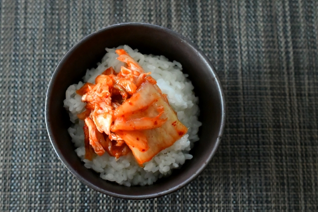 キムチご飯