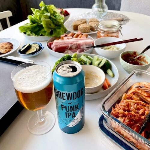 サムギョプサルとキムチ