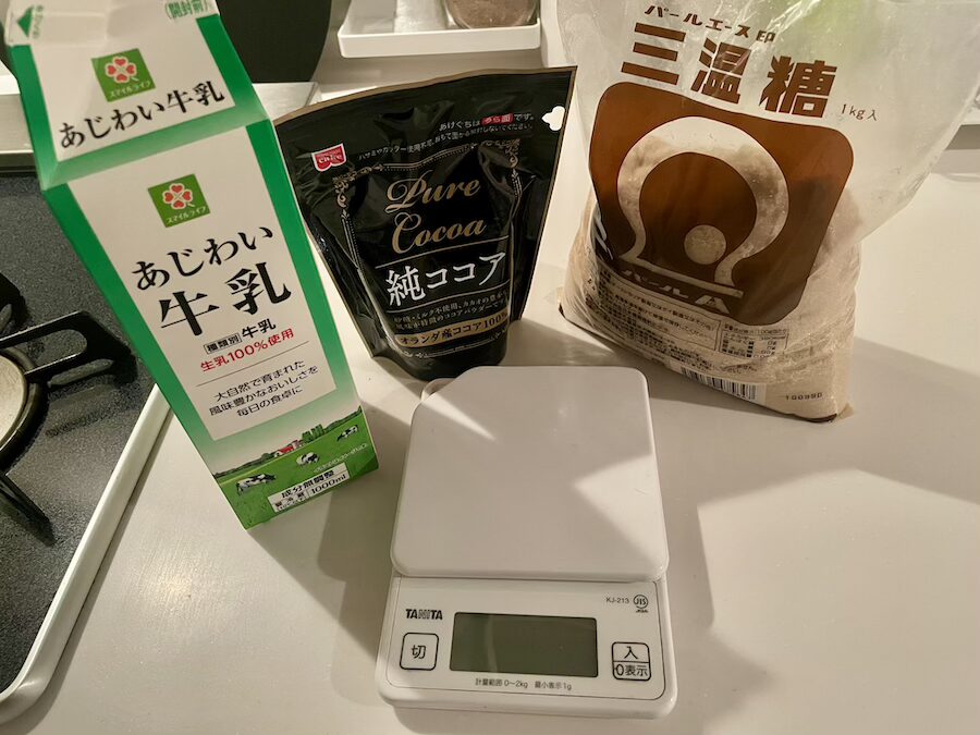 クイジナートのアイスメーカー『ICE-PRO100J』で使う材料